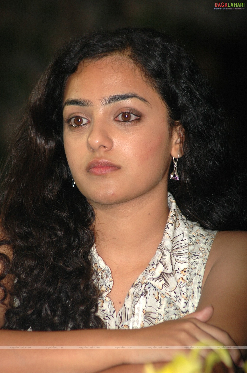 Nithya Menon at 180 Movie Press Meet, Hyderabad, Photo Gallery