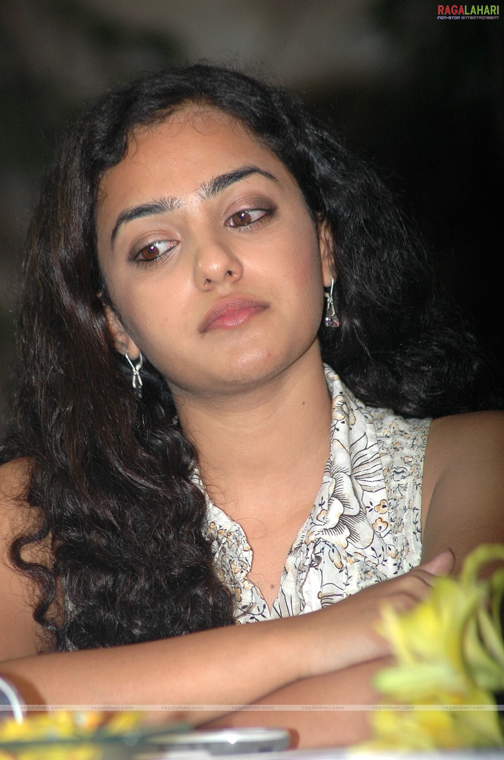 Nithya Menon at 180 Movie Press Meet, Hyderabad, Photo Gallery