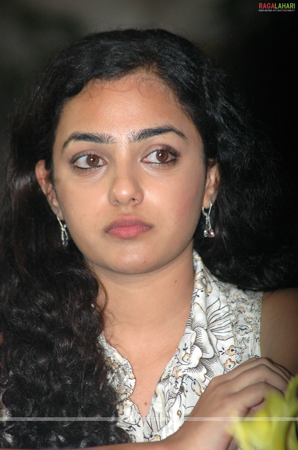 Nithya Menon at 180 Movie Press Meet, Hyderabad, Photo Gallery