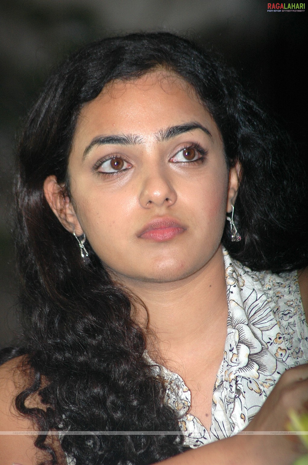 Nithya Menon at 180 Movie Press Meet, Hyderabad, Photo Gallery