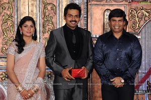 Karthi-Ranjani Wedding Reception