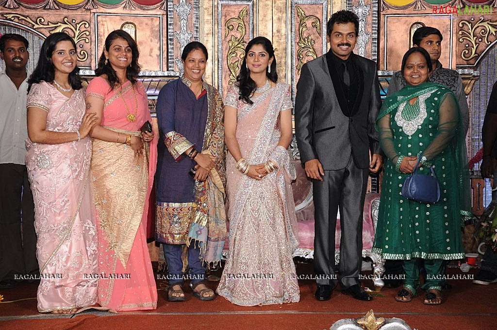 Hero Karthi-Ranjani Wedding Reception