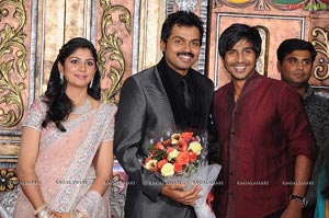 Karthi-Ranjani Wedding Reception