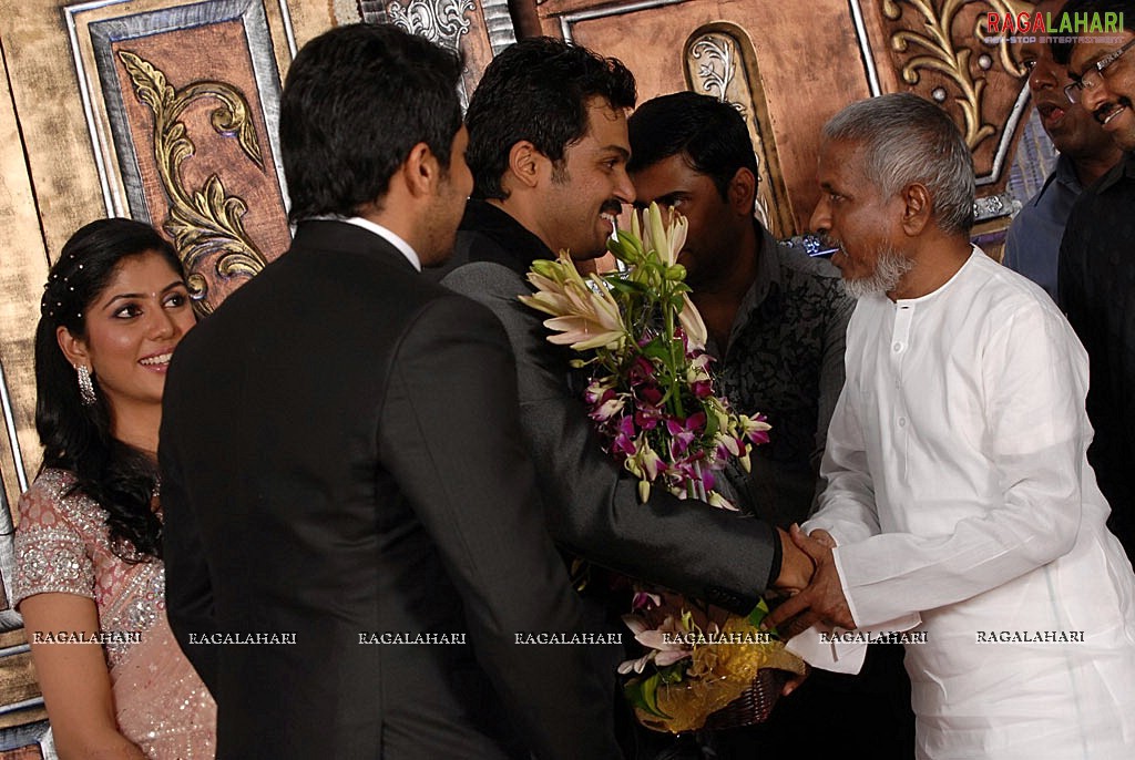 Hero Karthi-Ranjani Wedding Reception