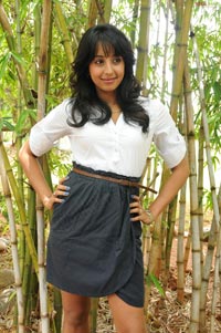 Sanjana at Mugguru Press Meet