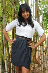 Sanjana at Mugguru Press Meet