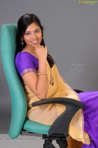 Beautiful Telugu Speaking Heroine Moulika