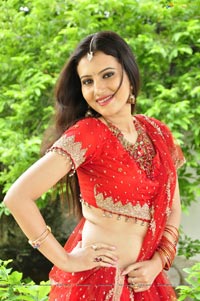 Sexy Anu Smrithi in Red Dress - High Resolution Photos