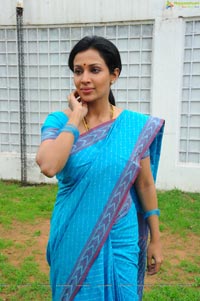 Asha Shaini in Married Lady Getup Stills