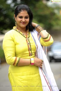 Raasi in Yellow Dress - High Resolution Posters