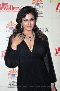 Raveena Tandon in Black Dress - High Resolution Photos