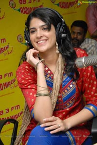 Deeksha Seth at Radio Mirchi for UKUP Promotions