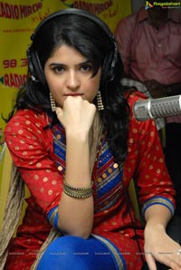 Deeksha Seth at Radio Mirchi for UKUP Promotions