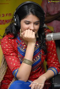 Deeksha Seth at Radio Mirchi for UKUP Promotions