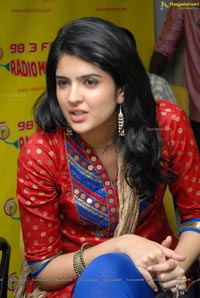 Deeksha Seth at Radio Mirchi for UKUP Promotions