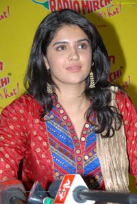 Deeksha Seth at Radio Mirchi for UKUP Promotions