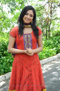 Beautiful Haripriya in Red Dress Photos