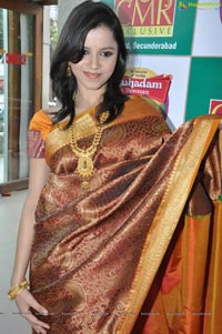 Hyderabad Model Himani Singh in Saree Photos