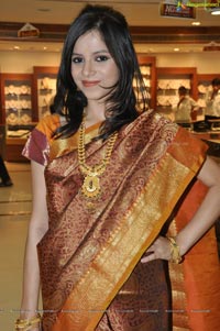 Hyderabad Model Himani Singh in Saree Photos