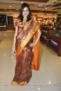 Hyderabad Model Himani Singh in Saree Photos