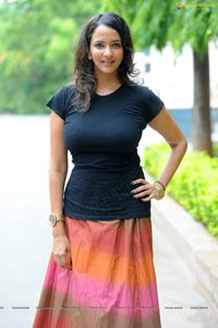 Lakshmi Prasanna posing in Skirt Photos