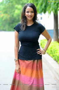 Lakshmi Prasanna posing in Skirt Photos