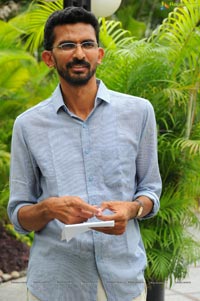 Sekhar Kammula on the sets of Life is Beautiful