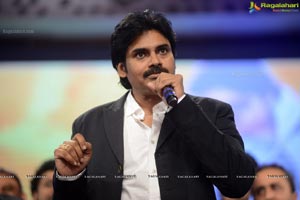 Pawan Kalyan at Attharintiki Daaredhi Audio