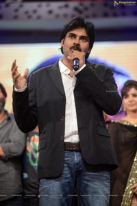 Pawan Kalyan at Attharintiki Daaredhi Audio