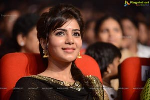 Samantha at Attharintiki Daaredhi Audio