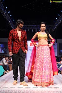 Catherine at Hyderabad Fashion Week 2013