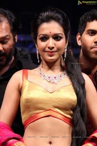 Catherine at Hyderabad Fashion Week 2013