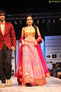 Catherine at Hyderabad Fashion Week 2013