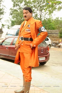 Rajendra Prasad in Hitler Getup