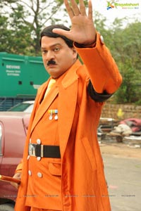 Rajendra Prasad in Hitler Getup