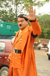 Rajendra Prasad in Hitler Getup