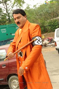 Rajendra Prasad in Hitler Getup