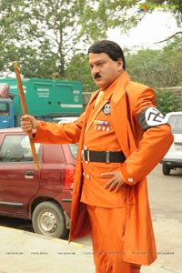 Rajendra Prasad in Hitler Getup