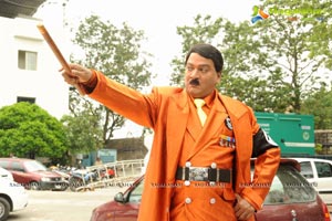 Rajendra Prasad in Hitler Getup