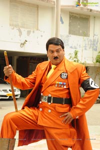 Rajendra Prasad in Hitler Getup