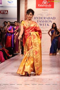 Madhu Shalini at Hyderabad Fashion Week 2013