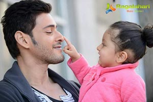 Mahesh Babu with his daughter Sitara