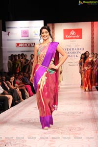 Regina Cassandra at Hyderabad Fashion Week 2013