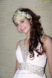 Sanjana at Hyderabad Fashion Week 2013