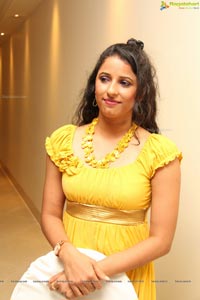 Beautiful Shravya Reddy in Yellow Dress