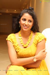 Beautiful Shravya Reddy in Yellow Dress