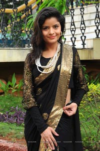 Vandana Vasisth in Black Saree