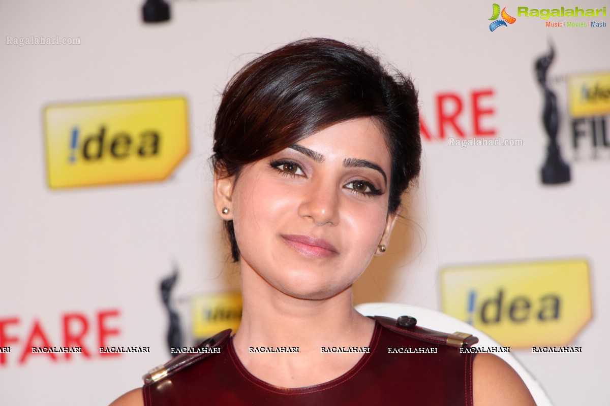 Samantha at 61st Idea Filmfare Awards 2013 Nominations Press Meet