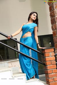 Sony Charishta in Saree