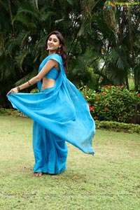 Sony Charishta in Saree